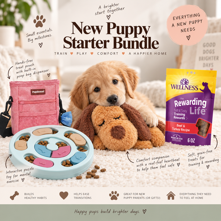 New puppy starter bundle essentials