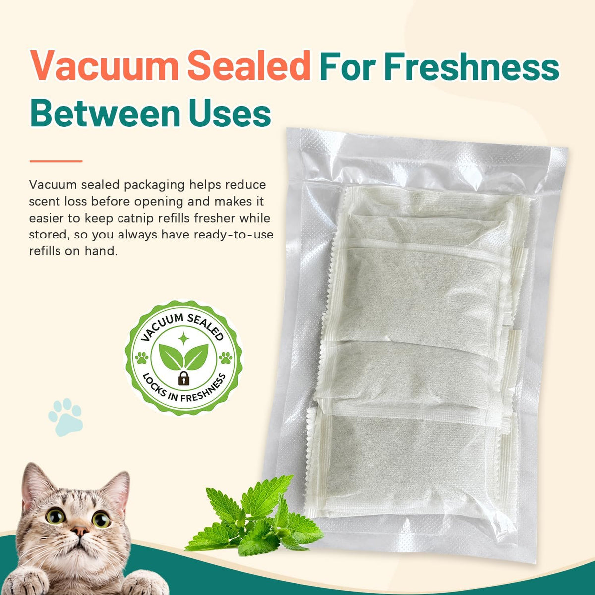 The Occupawed Catnip Refill Pouches – 10-Pack Toy Refills