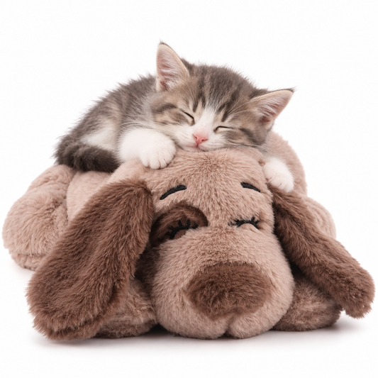The Occupawed Comfort Companion - Heartbeat Kitten Toy