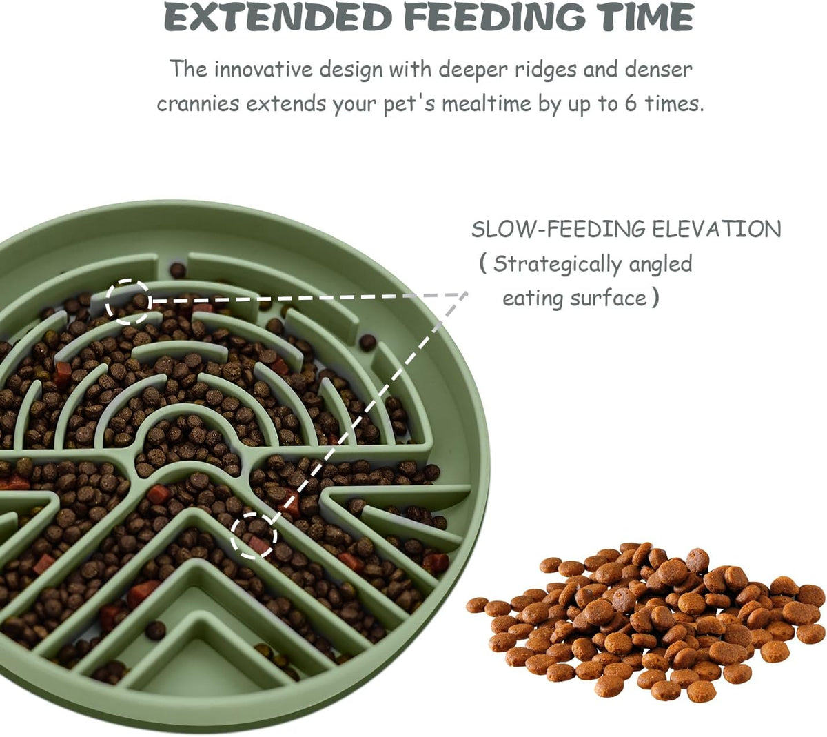 The Occupawed Lick Zen - Slow Feeder Lick Mat