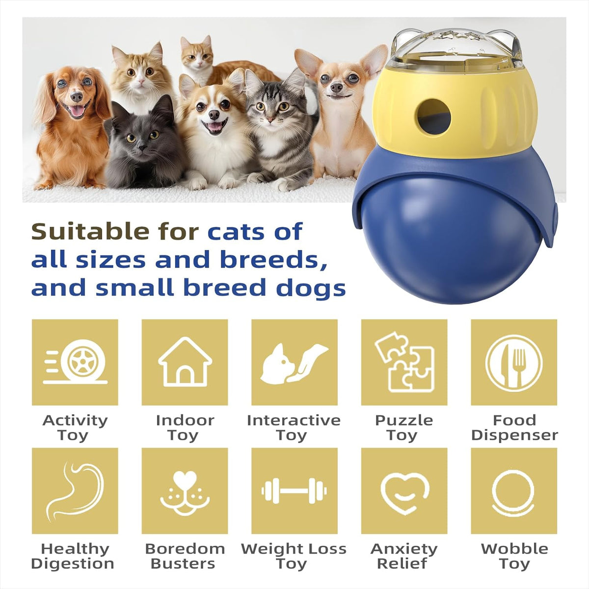 The Occupawed Owl Puzzle - Interactive Dog Treat Puzzle