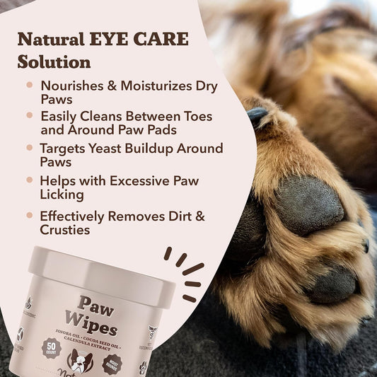 The Occupawed Paw Refresh – Natural Grooming & Paw Wipes (50ct) — $17.99